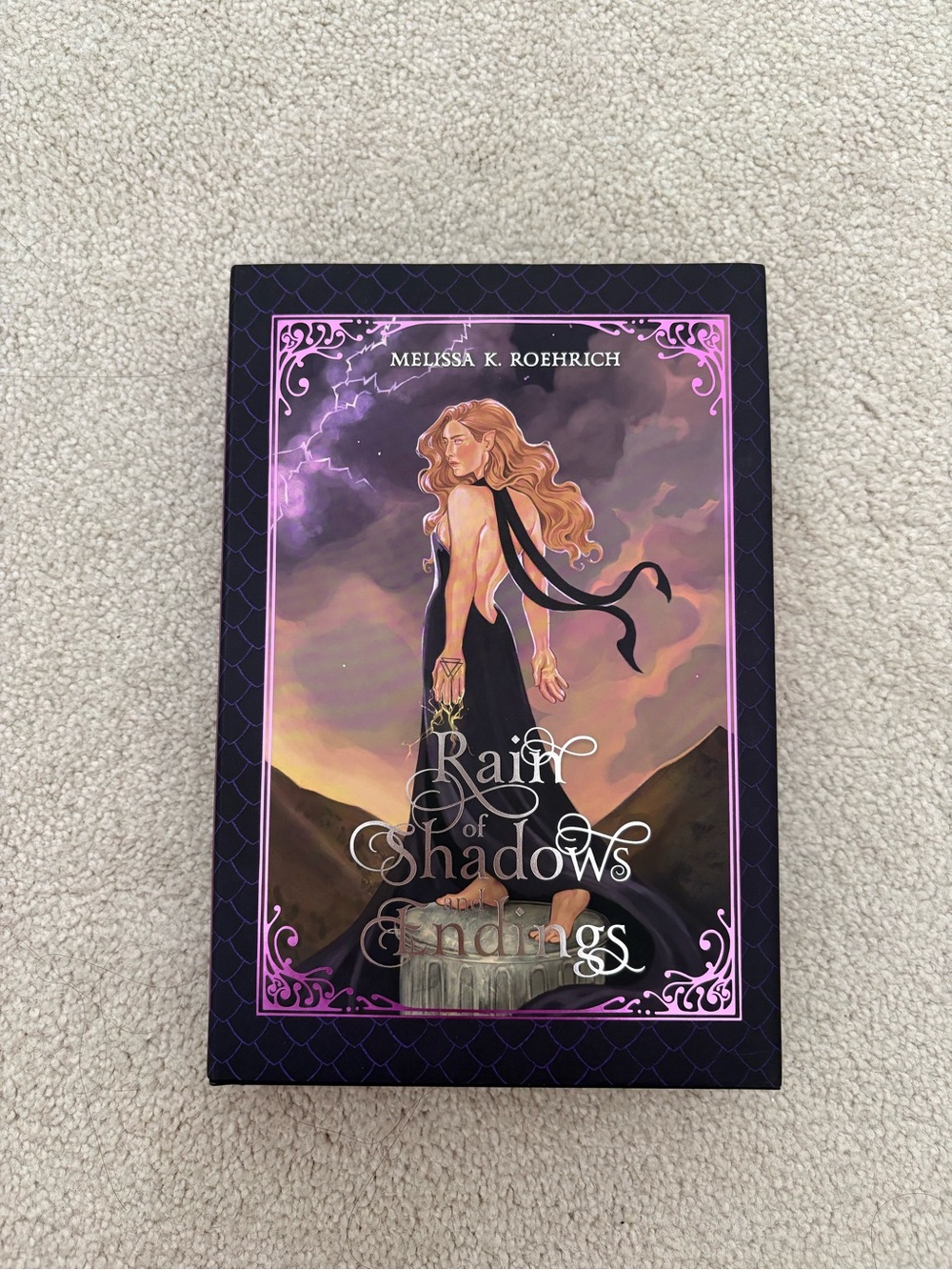 Arcane Society Rain of Shadows and Endings Melissa Roehrich